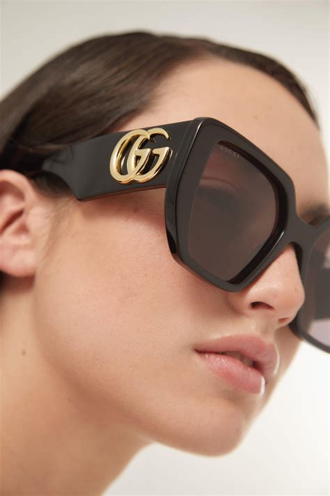 gucci sunglasses on model|where to buy Gucci sunglasses.